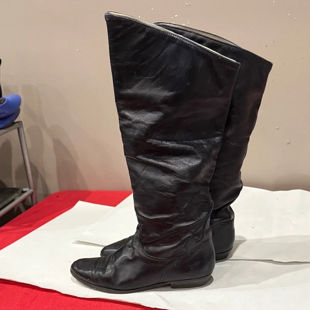 Dingo Black Over the Knee Boots